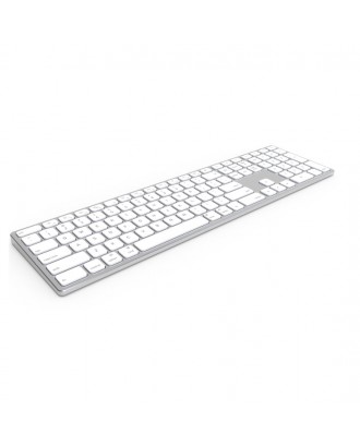 Custom Magic Keyboard Aluminum Alloy Metal Mini Portable Mac Notebook Laptop Multimedia Computer Wireless Keyboards