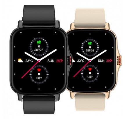 1.69 Full Screen Watch FM08 BT Call Custom Dial ECG Heart Rate Blood Pressure Oxygen Fitness Tracker Smart Watch