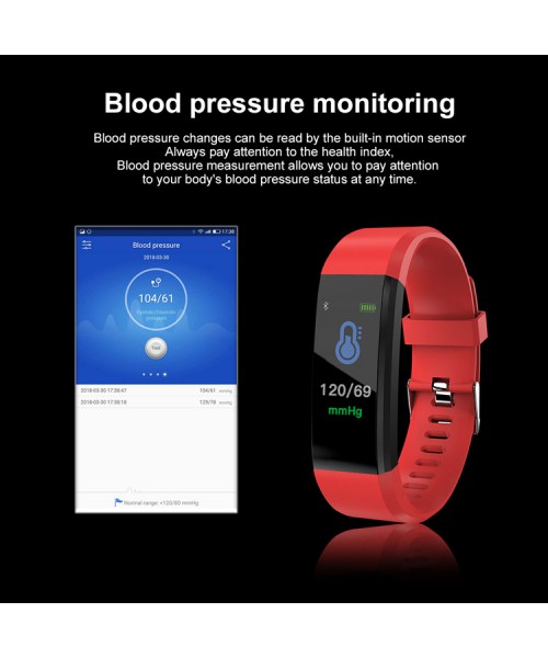 115 Plus Sports Fitness Tracker IP67 Waterproof Heart Rate Sleep Monitor Wristbands Passometer Smart Bracelet 115 Plus Sports Fitness Tracker IP67 Waterproof Heart Rate Sleep Monitor Wristbands Passometer Smart Bracelet