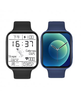 DW98 Watch 1.8 inch Screen Men Women Fitness Tracker Wireless Charger Smart Watch for IOS Android