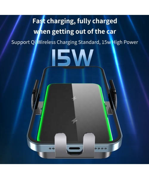 Factory direct sales High Quality double coil Wireless Car Charger Vent Bracket Wireless Charger for mobile phone Factory direct sales High Quality double coil Wireless Car Charger Vent Bracket Wireless Charger for mobile phone