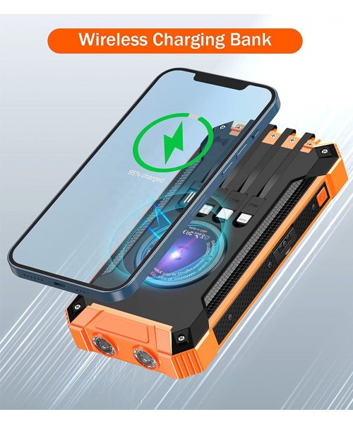 Hot trending wireless solar mobile charger portable power bank 26800mah Hot trending wireless solar mobile charger portable power bank 26800mah