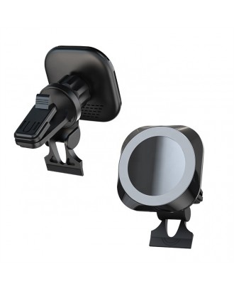 Air Vent Wireless Car Charger Mag-safe 15W Qi Wireless Charging for iPhone Car Mount Magnetic Holder Wireless Charger