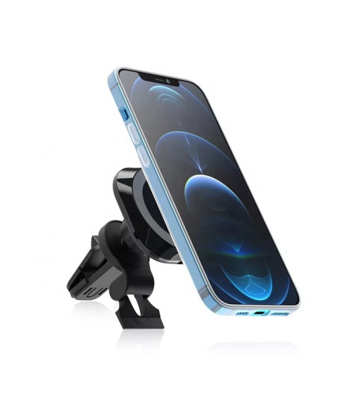 Air Vent Wireless Car Charger Mag-safe 15W Qi Wireless Charging for iPhone Car Mount Magnetic Holder Wireless Charger Air Vent Wireless Car Charger Mag-safe 15W Qi Wireless Charging for iPhone Car Mount Magnetic Holder Wireless Charger